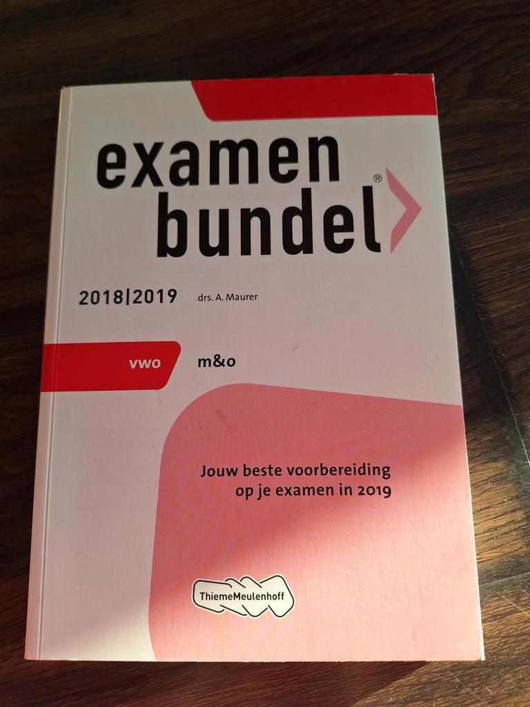Examenbundel M&O 2018/2019 - Zo goed als nieuw!