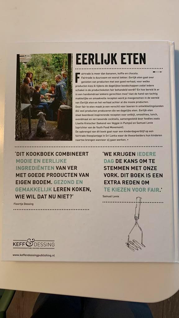 Mooi duurzaam boek, cadeaupostcode loterij.