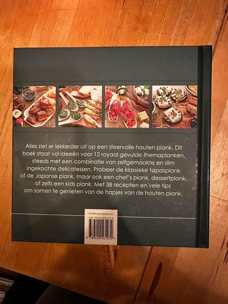 Kookboek - happen van de plank