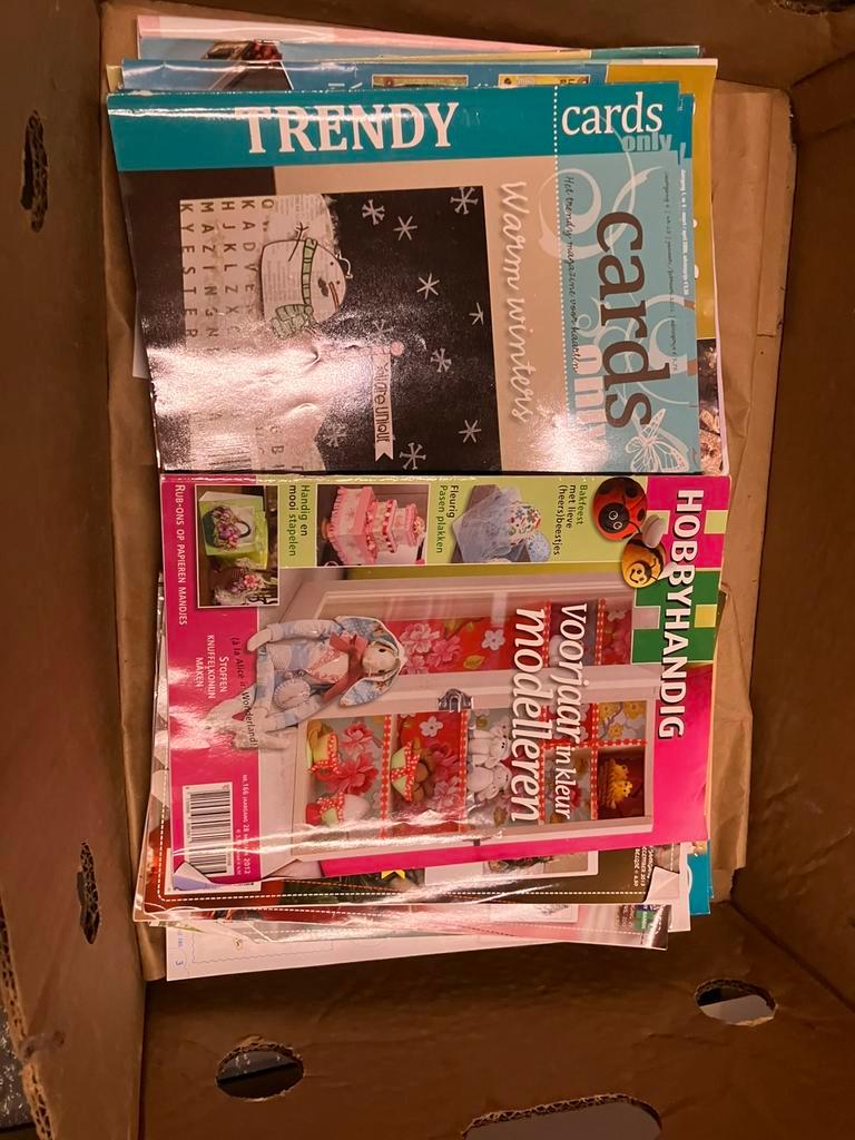 Gratis hobby handig / cards&more tijdschriften