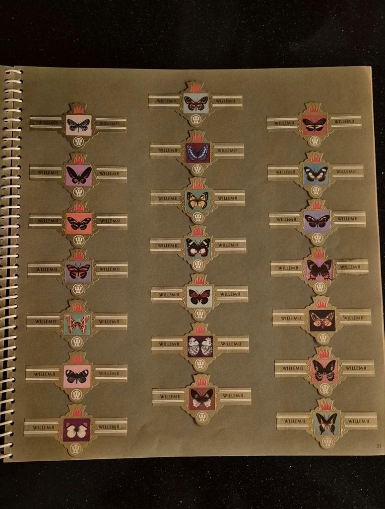 Cigarenbandjes Willem II