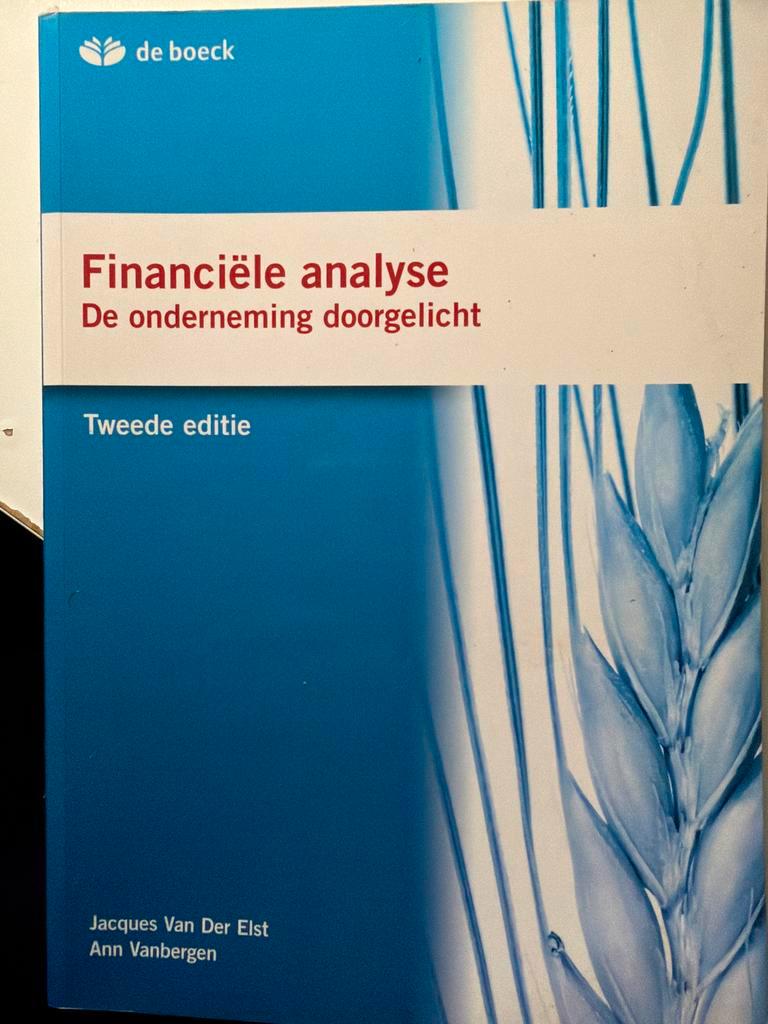 Financiële Analyse - De onderneming doorgelicht