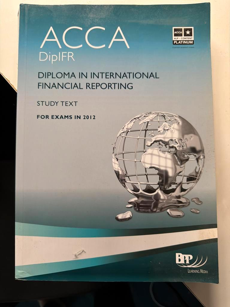 ACCA DipIFR Studieboek 2012