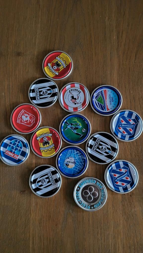 Munten voor de eredivisie boek van de plus.