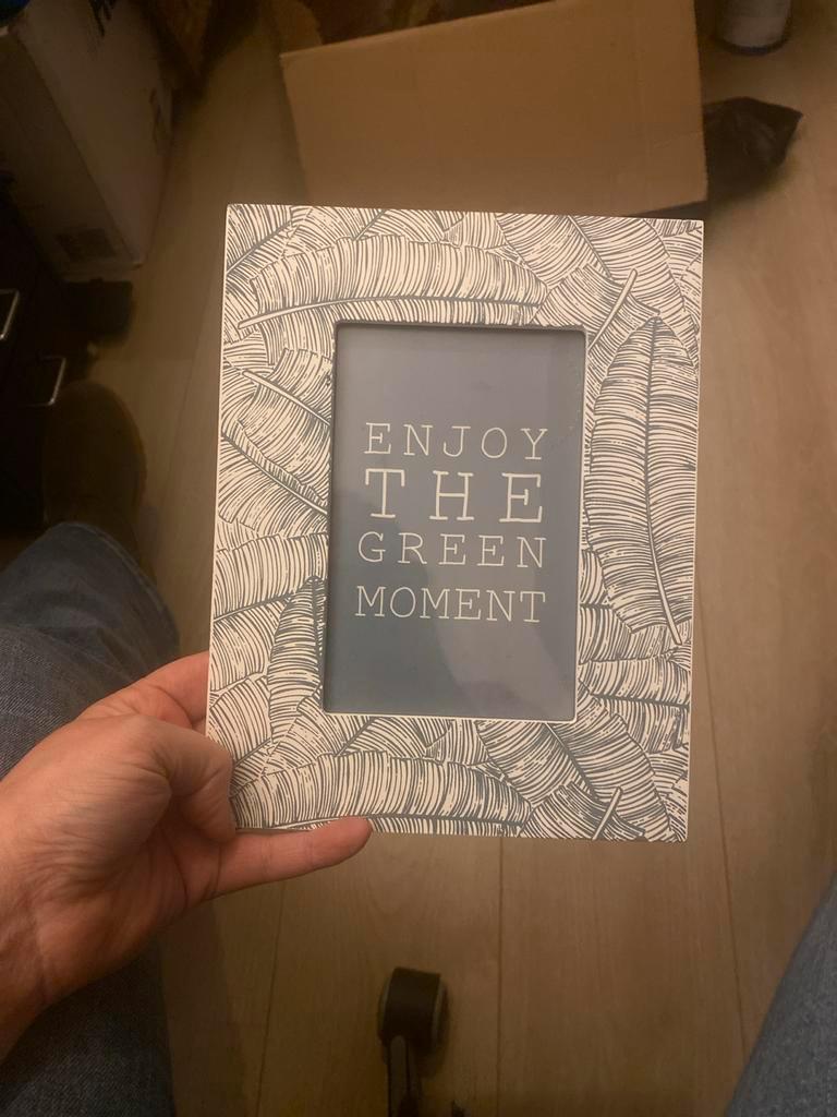 Gratis Fotolijst met bladmotief