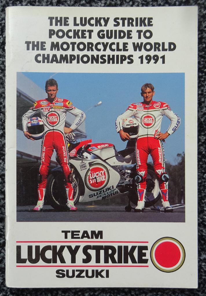 Lucky Strike Wegrace GP infoboekjes