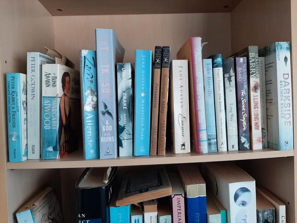 Gratis partij boeken, veel fictie en romans