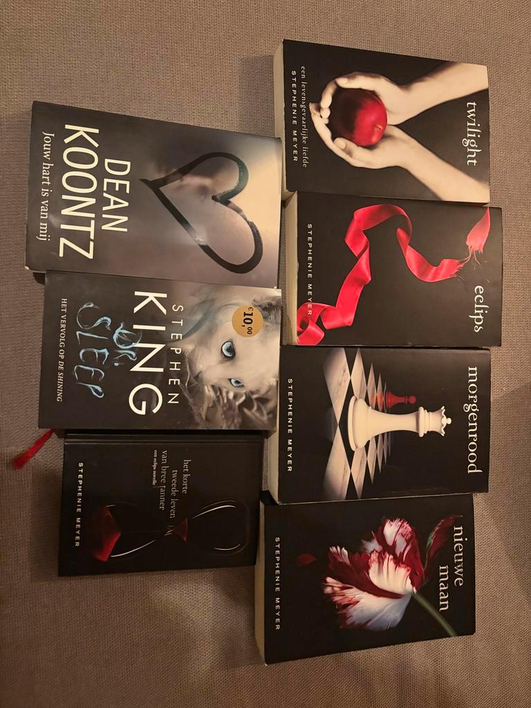 Boeken Collectie: Stephen King, Dean Koontz & Twilight