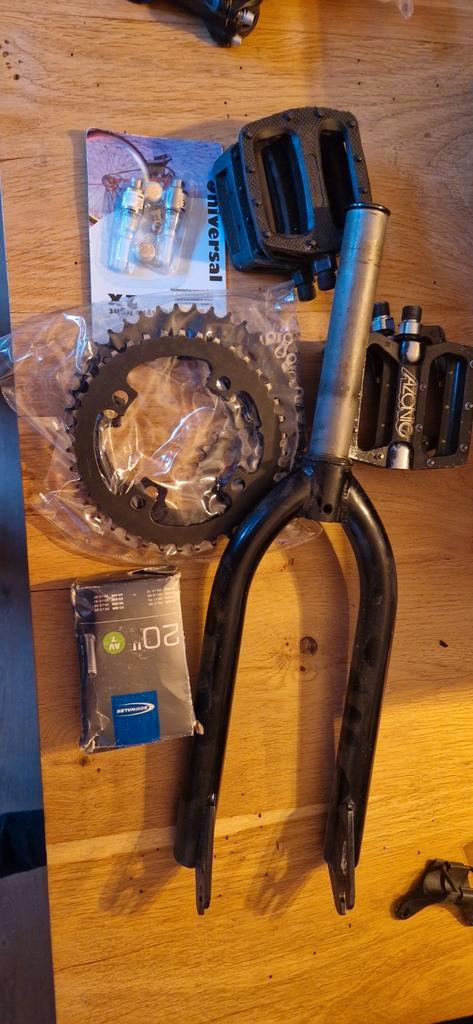 BMX Onderdelen:  Pedalen, Kettingblad