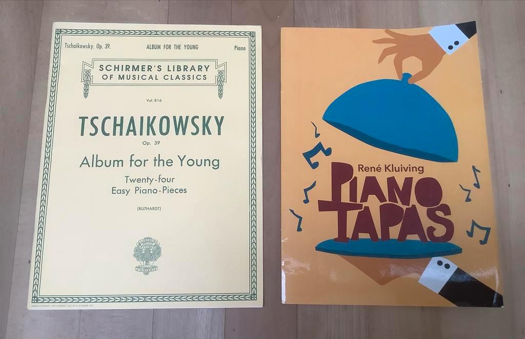 Gratis: Tschaikowsky & Kluiving Piano Muziekboeken
