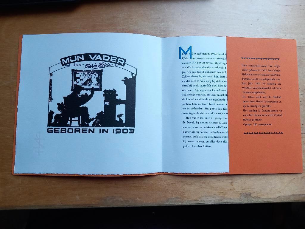 Mijn vader geboren in 1903 Maria Heiden Peter Pontiac