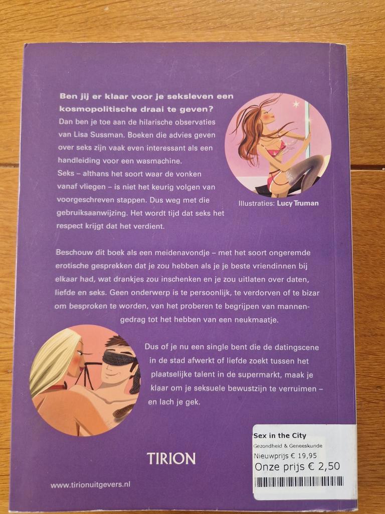 Boek: Sex in the City - Lisa Sussman (2e hands)