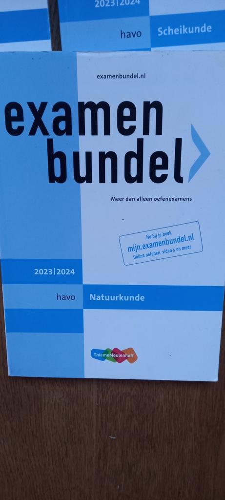 Diverse exambundels havo NGT profiel