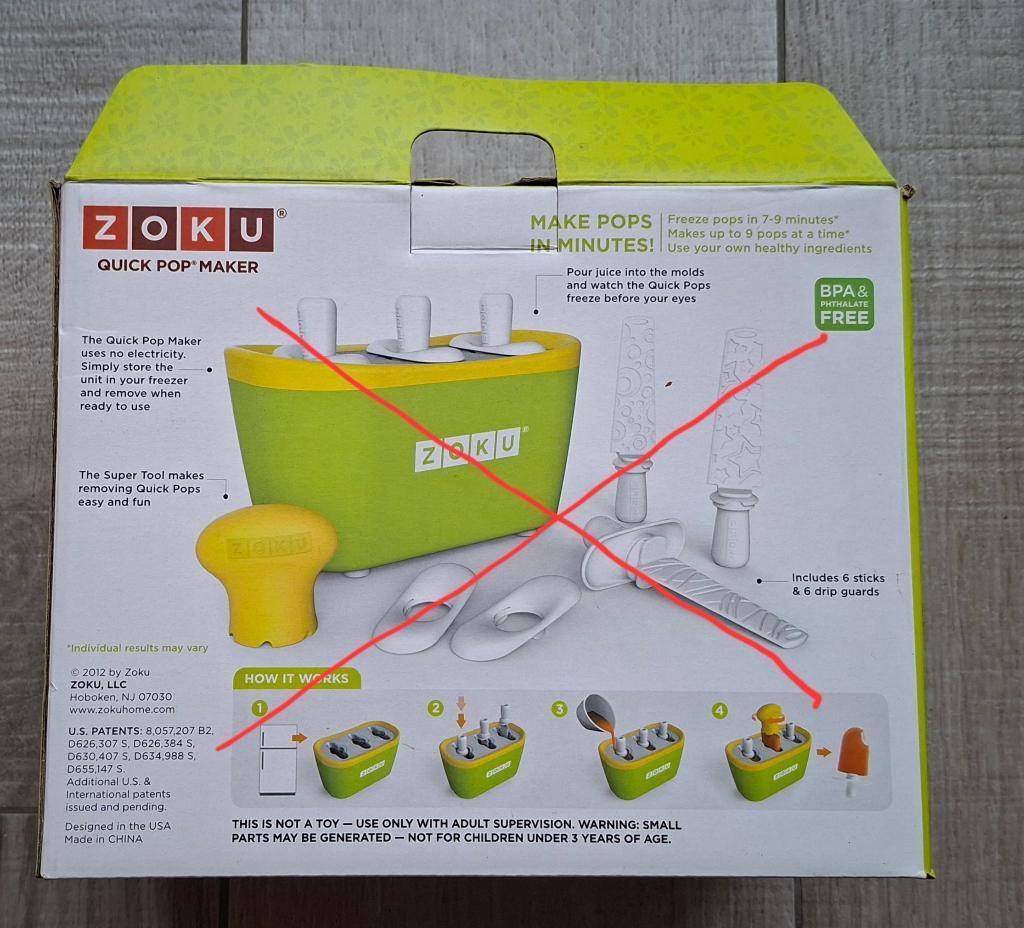 GRATIS: ZOKU ijsjesmaker accessoires