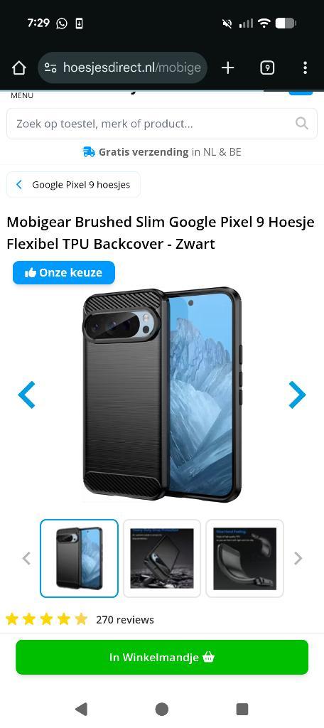 Telefoonhoesje Google Pixel 9