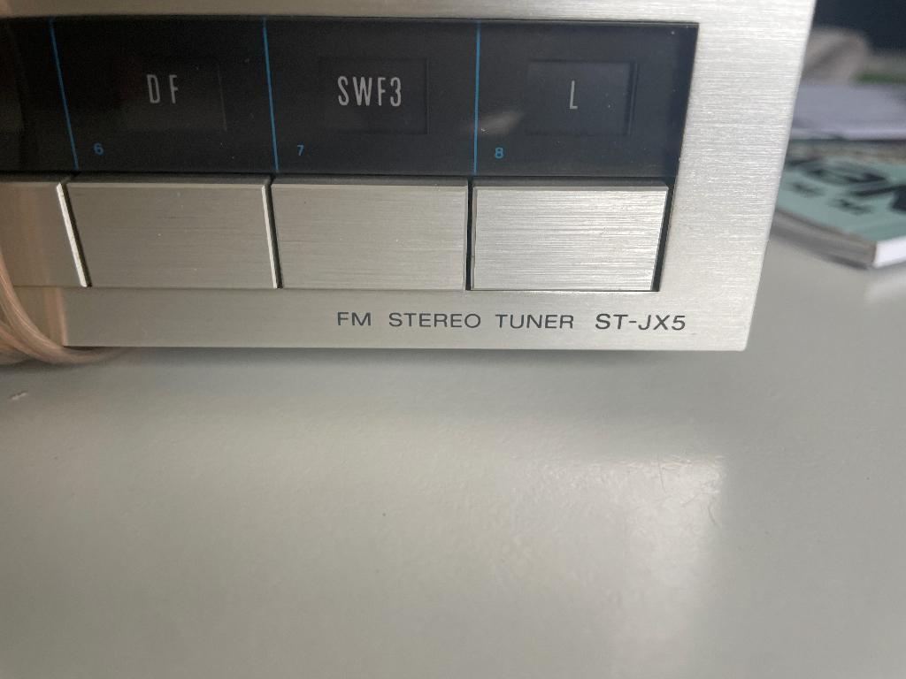 Sony tuner ST-JX5