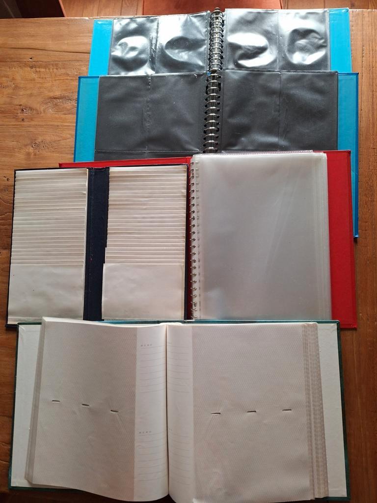 5 Albums met insteekhoezen