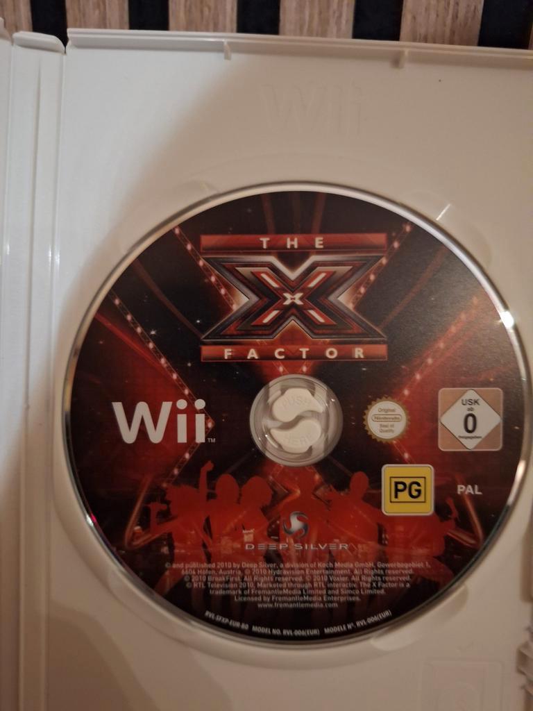 Gratis X Factor - Wii spel - ophalen 6/7 feb