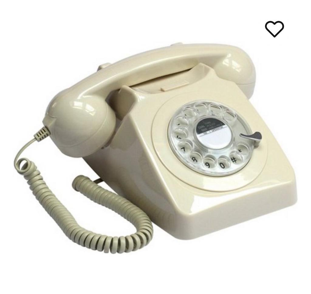 GEZOCHT: draaitelefoon voor schoolproject