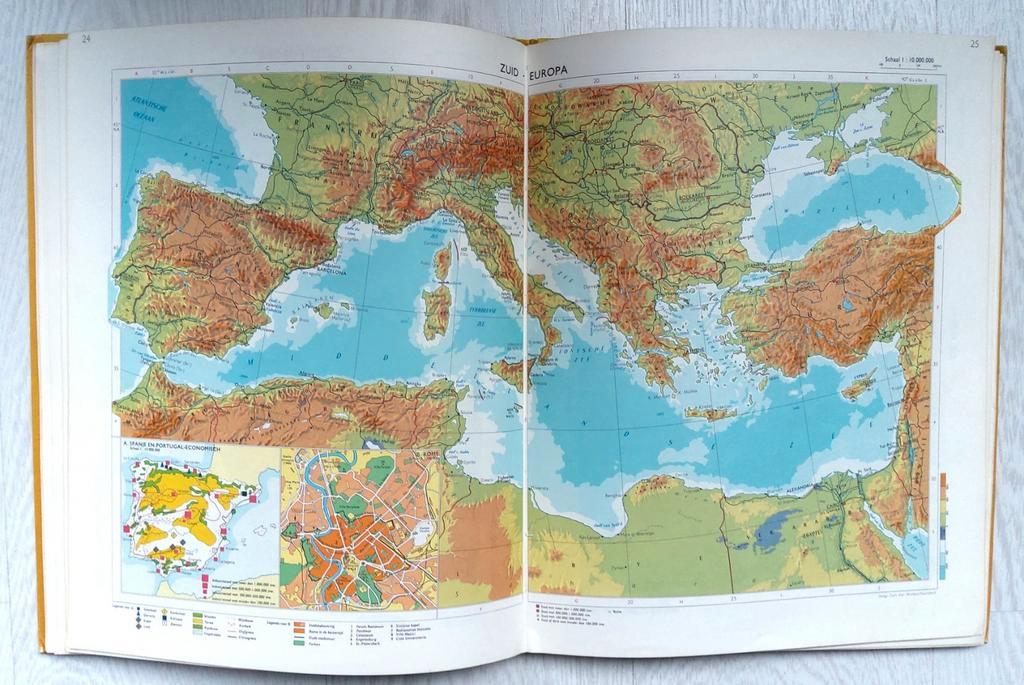 De kleine bosatlas. 1969. In goede staat.