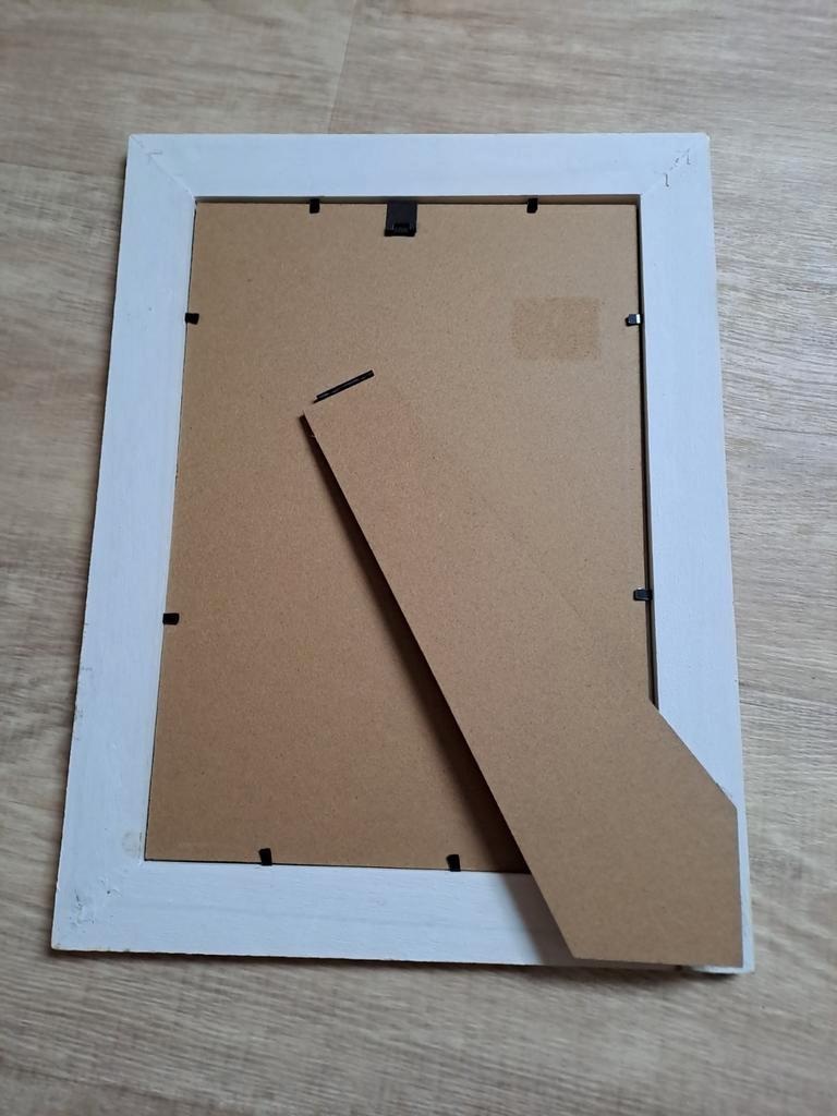 Witte fotolijst middelgroot