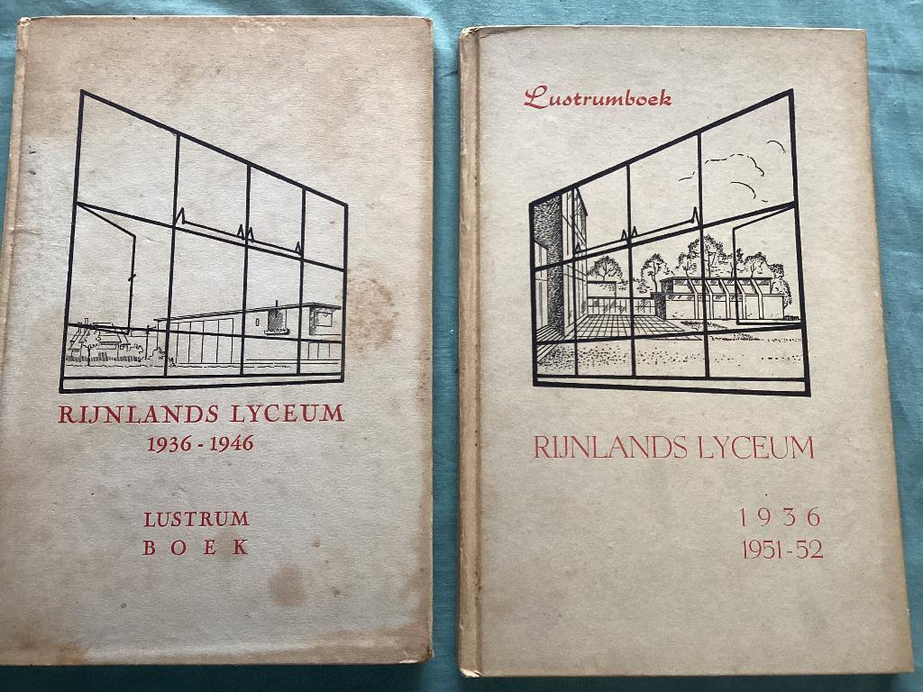 Rijnlands lyceum lustrumboeken