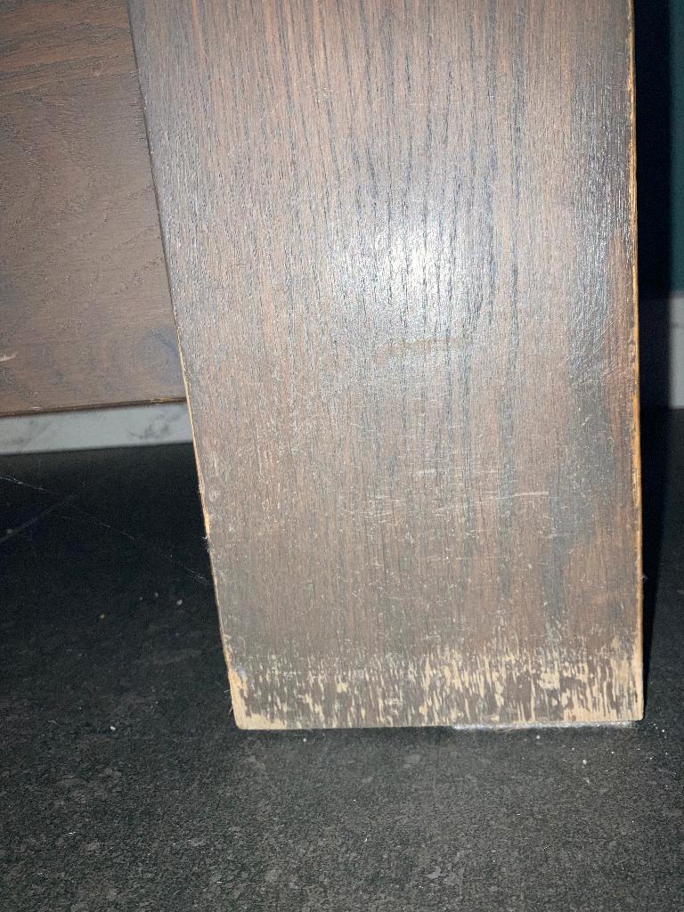 Moderne massief eiken opbergkast