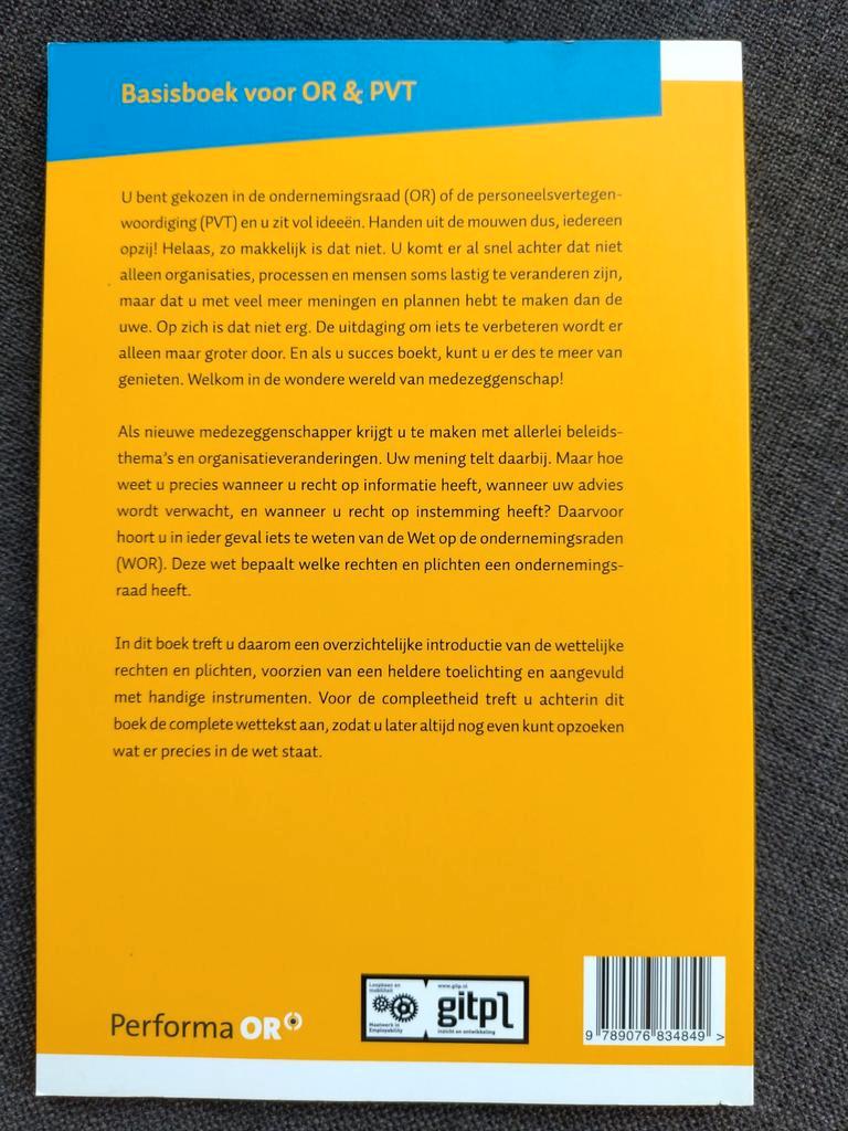 Basishandboek OR & PVT - Nieuwstaat - Gratis Ophalen