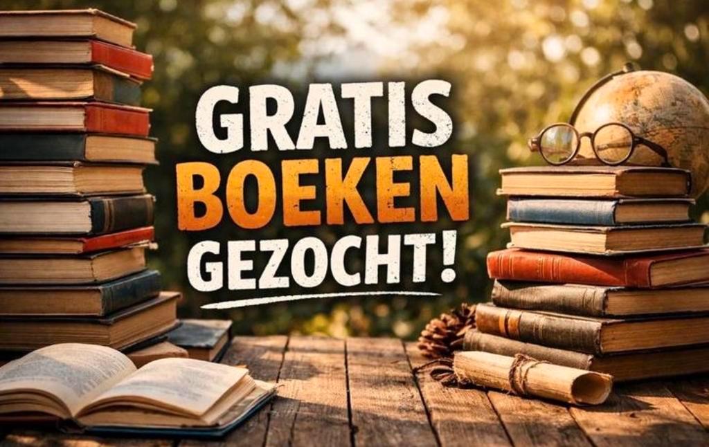Gratis boeken gezocht!