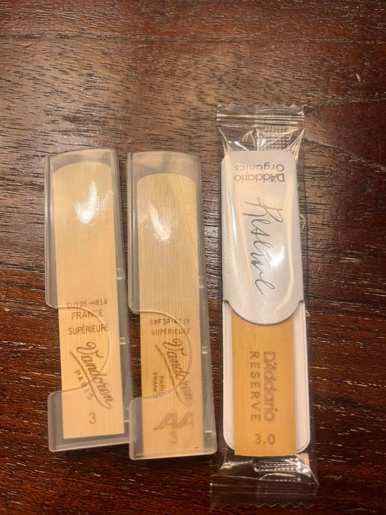 Ruilen? 3 rieten alt sax 3 voor 3 x 2,5?