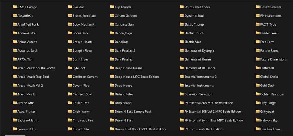 Akai MPC Expansies & NI Sample Packs en meer!