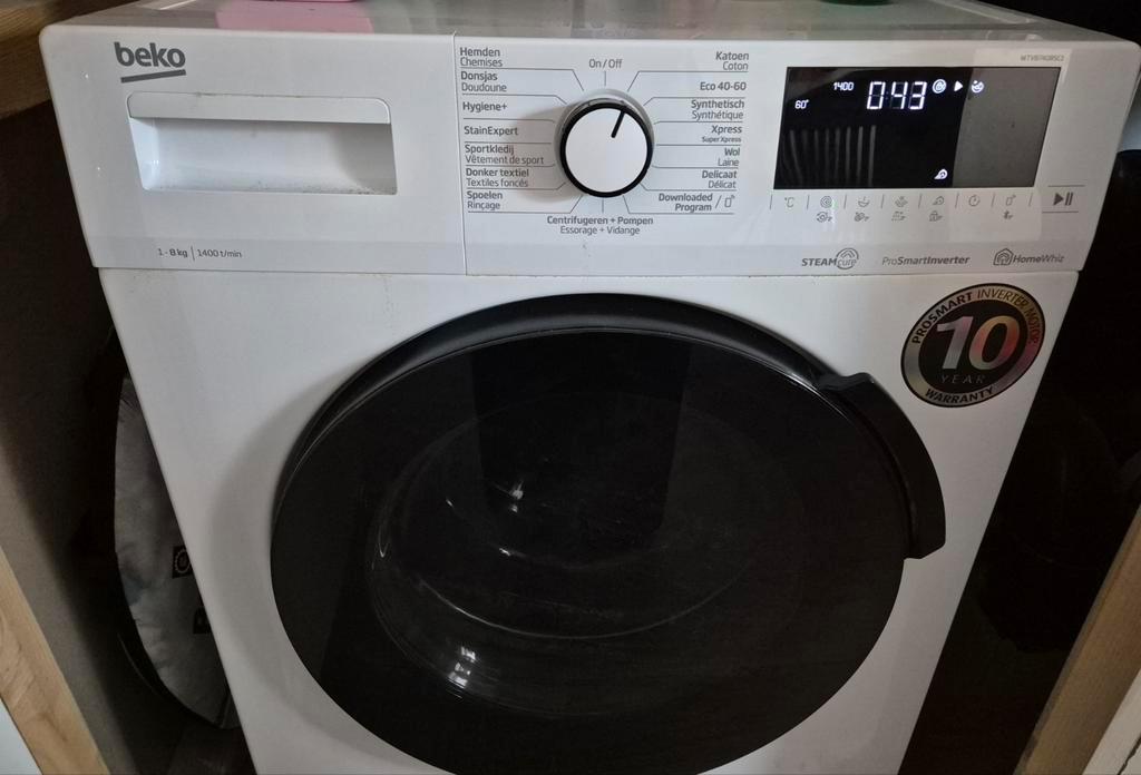 Beko wasmachine 8kg 1400 rmin GRATIS AF TE HALEN