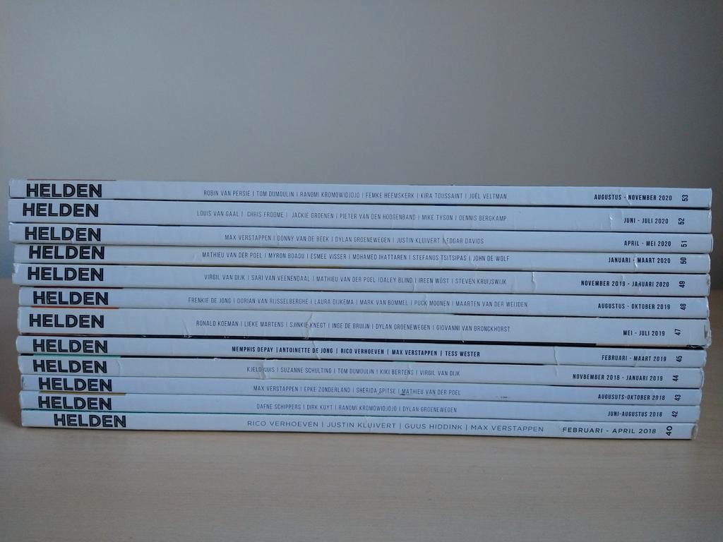 Helden magazine, twaalf stuks