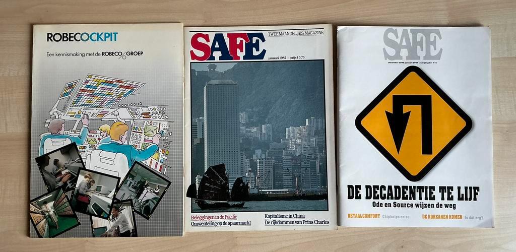 SAFE magazine van Robeco. 01/1982 t/m 12/1997