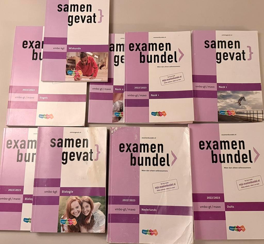 Examenbundels en Samengevat mavo vmbo-t