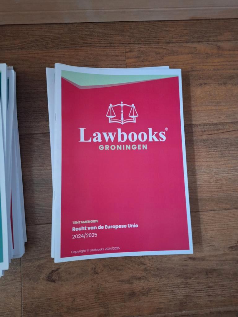Lawbooks Groningen samenvattingen en lexbooks