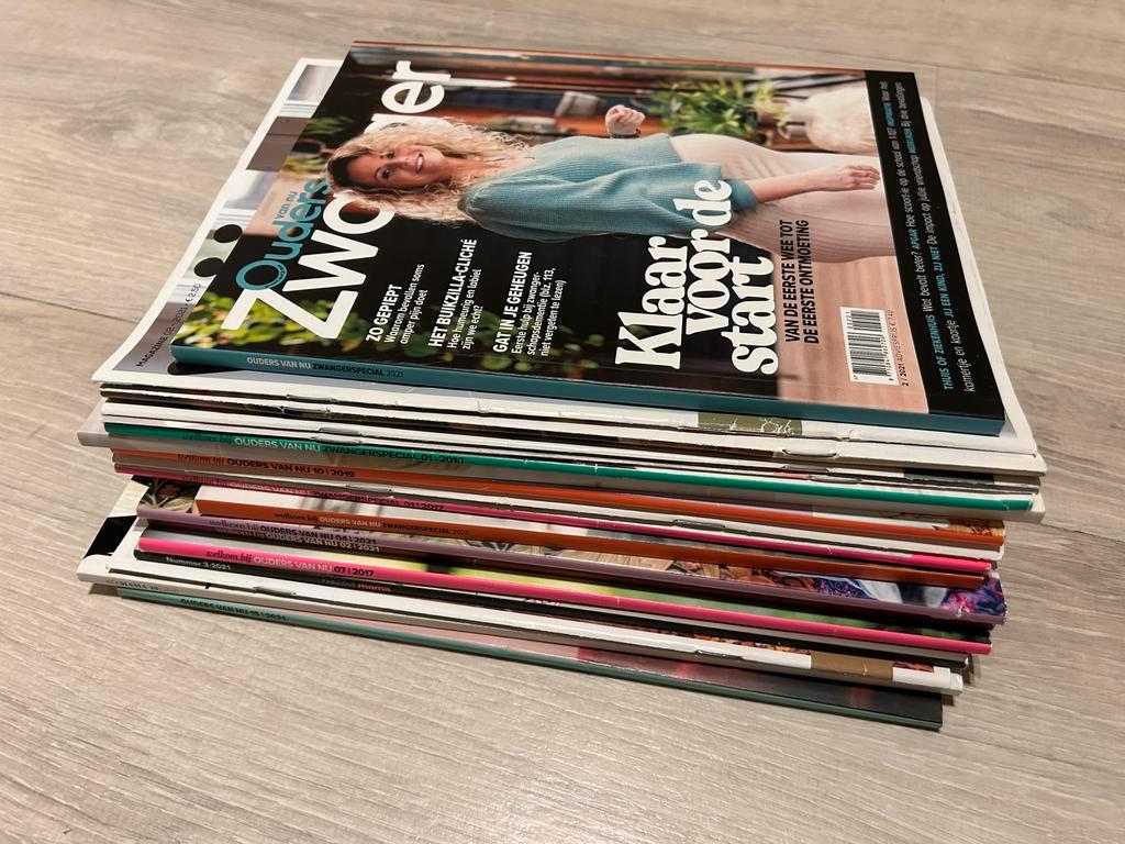 Gratis stapel tijdschriften oa Ouders voor Nu
