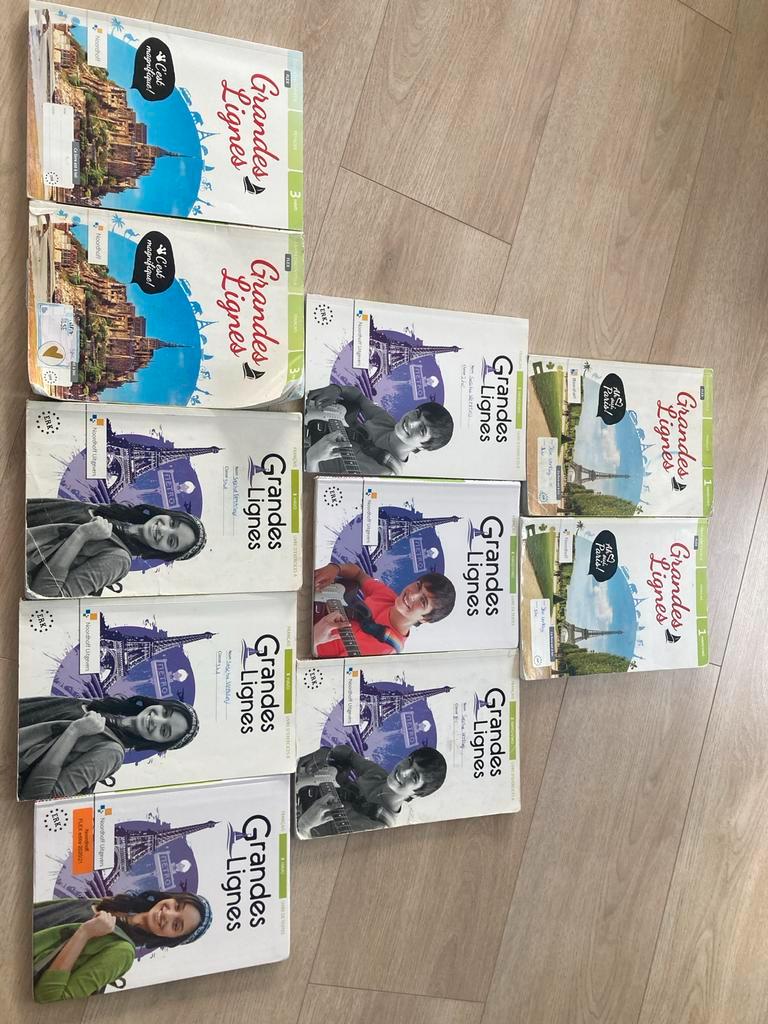 Grande Lignes Frans HAVO 1 tm 3 - Leerboeken