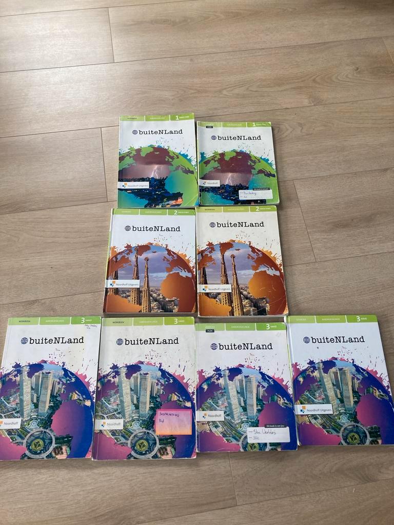 Aardrijkskunde BuiteNLand HAVO 1-3 Leerboeken