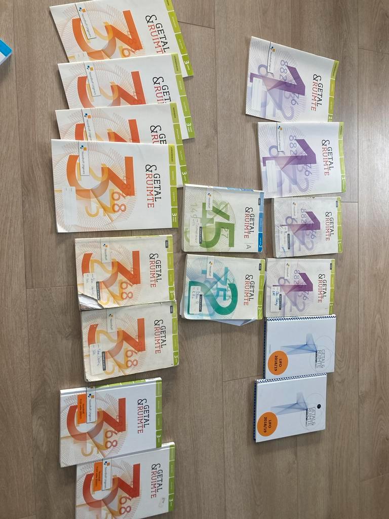 Getal & Ruimte Wiskunde A HAVO 1-3 Leerboeken