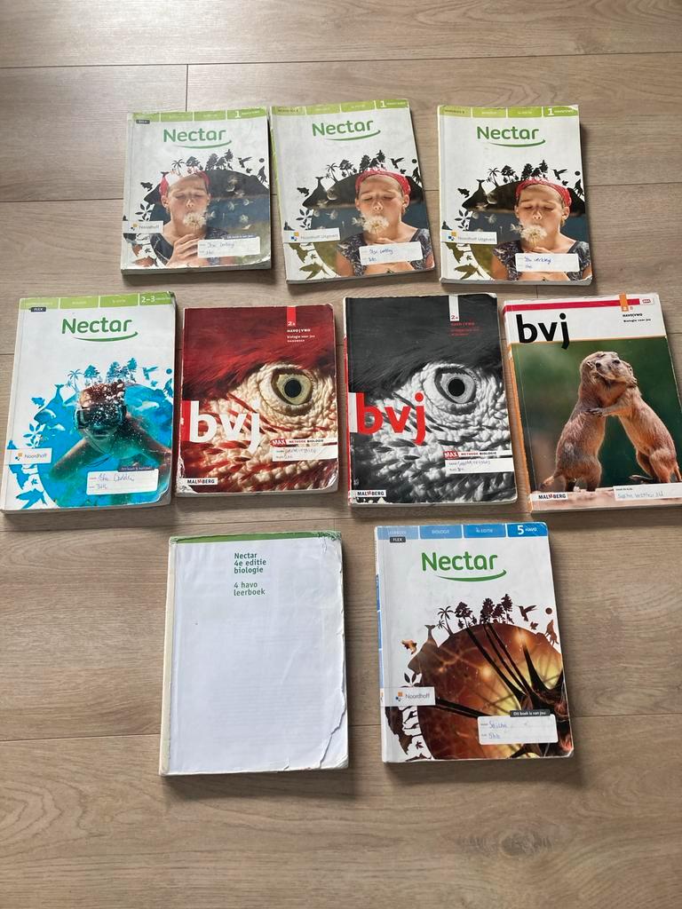 Nectar Biologie HAVO 1-5 - Complete Set