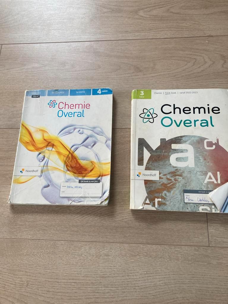 Chemie Overal HAVO 3-4 - Scheikunde Boeken