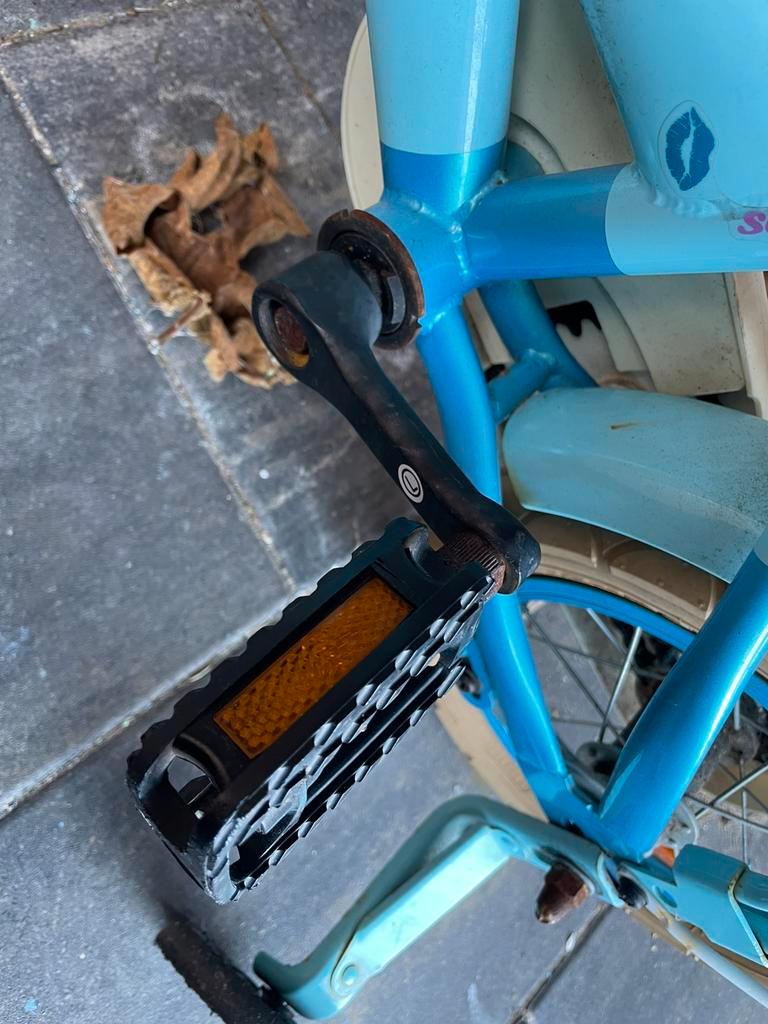 Fiets met zijwielen, 12 inch