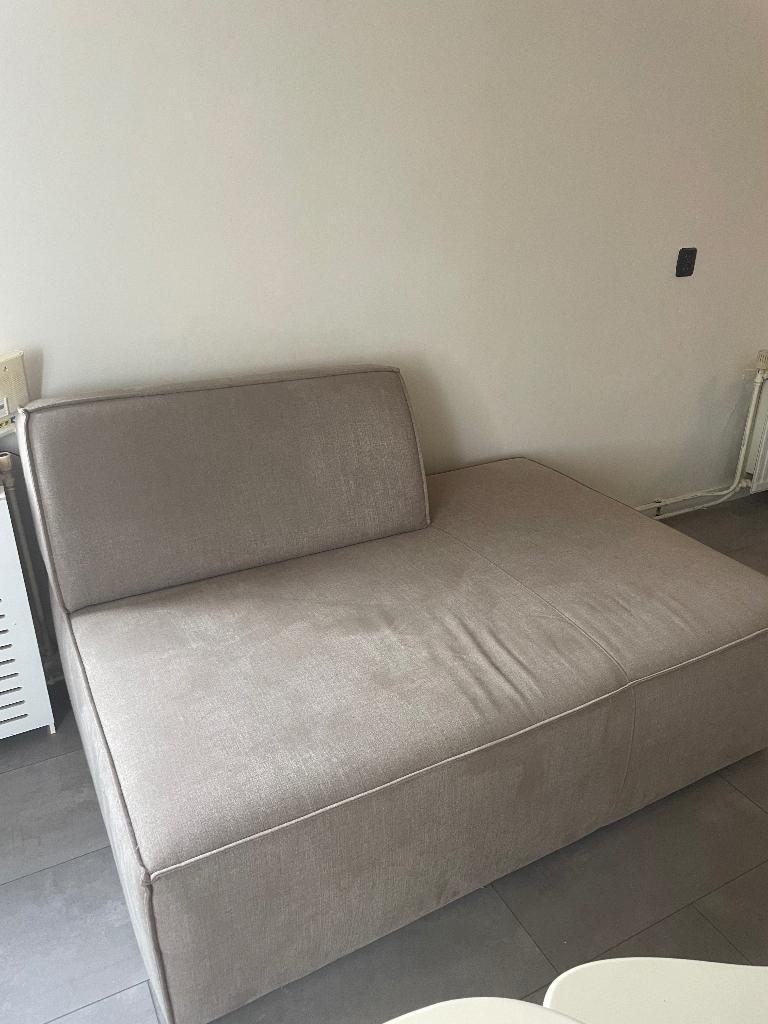 Kleine taupe bank GRATIS