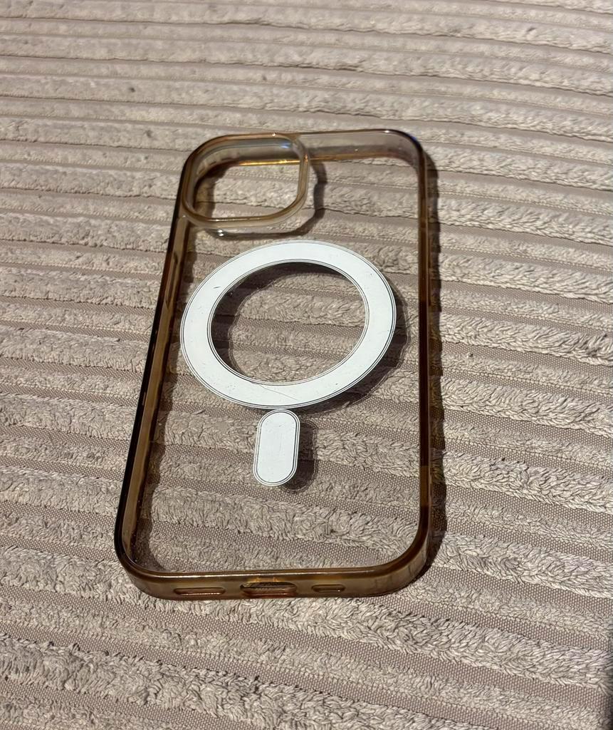 Doorzichtig hoesje iPhone 15.