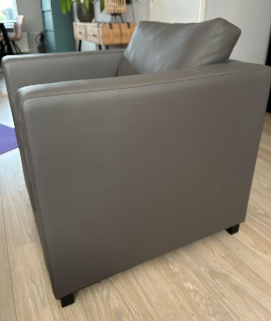 Fauteuil/stoel taupe