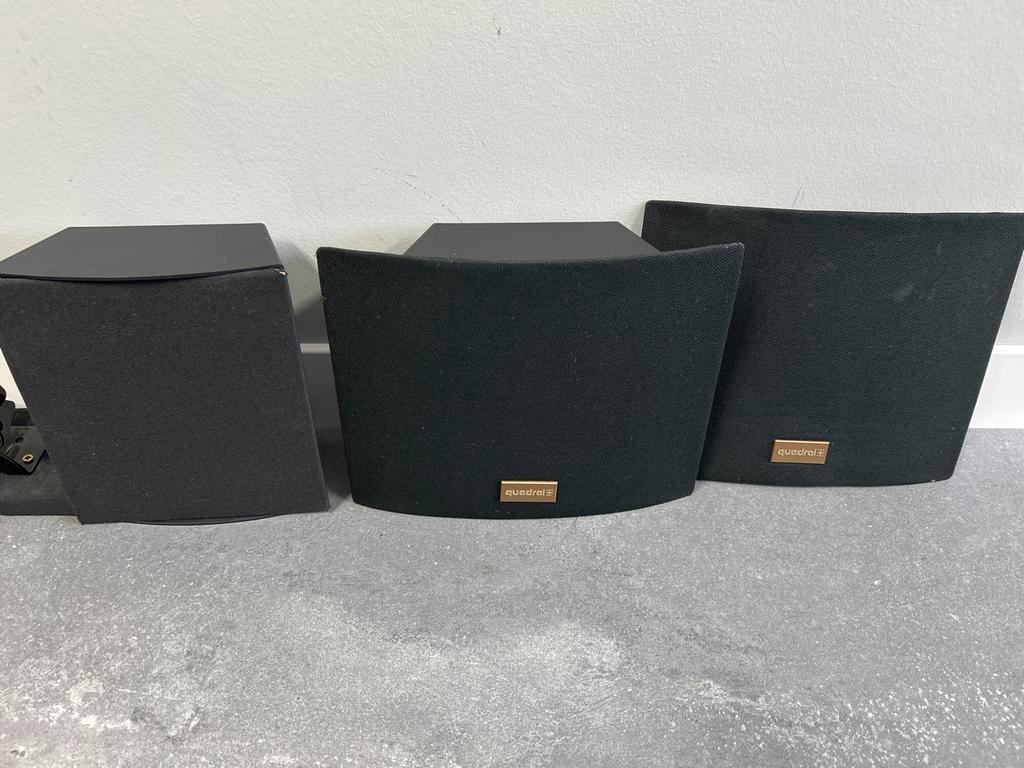 Quadral Phase Two Surround Speakers - Defect