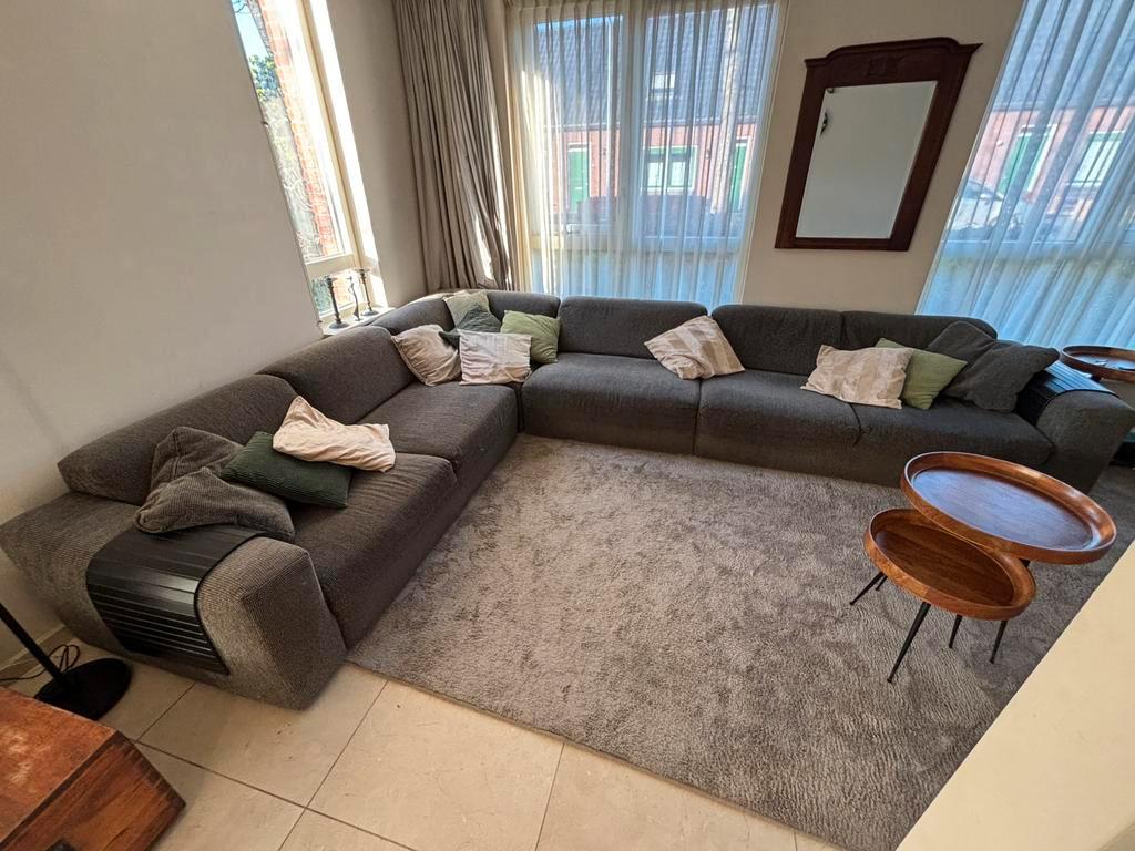 Grijze hoekbak 5/6 zits