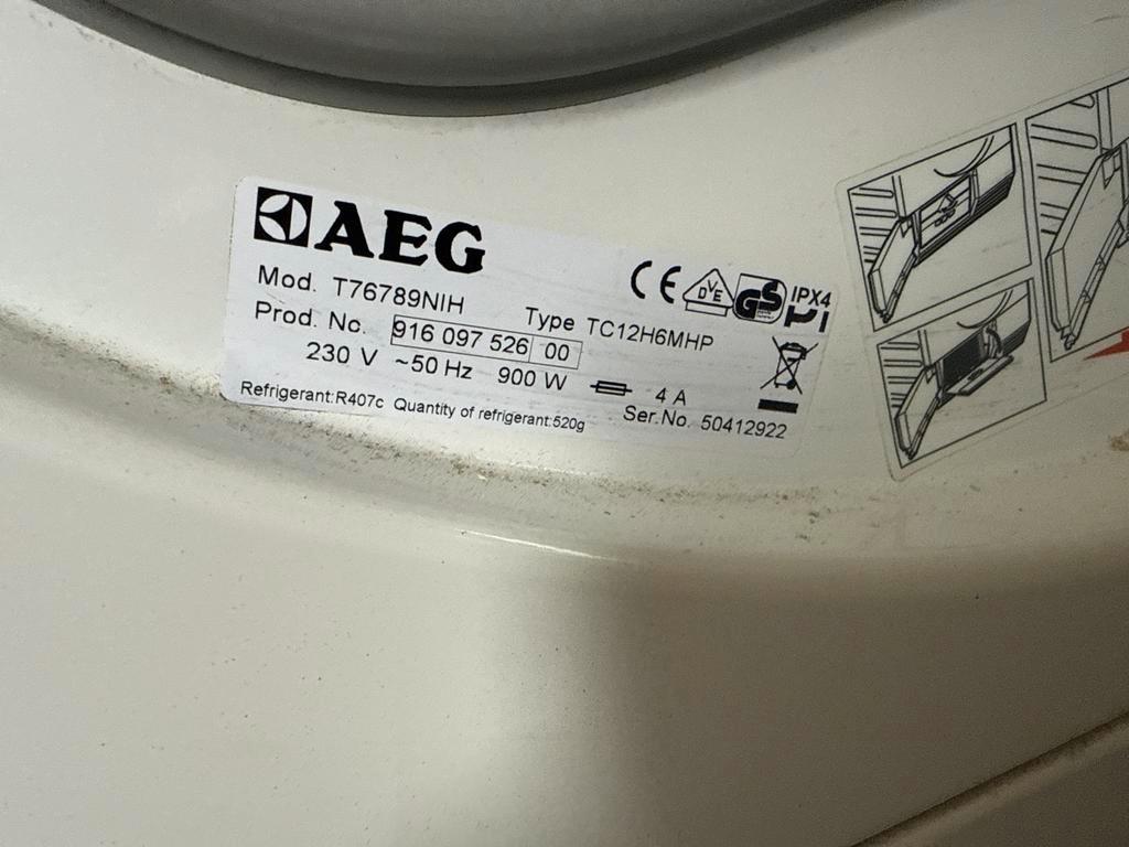 AEG T76789NIH Droger - Voorlader defect