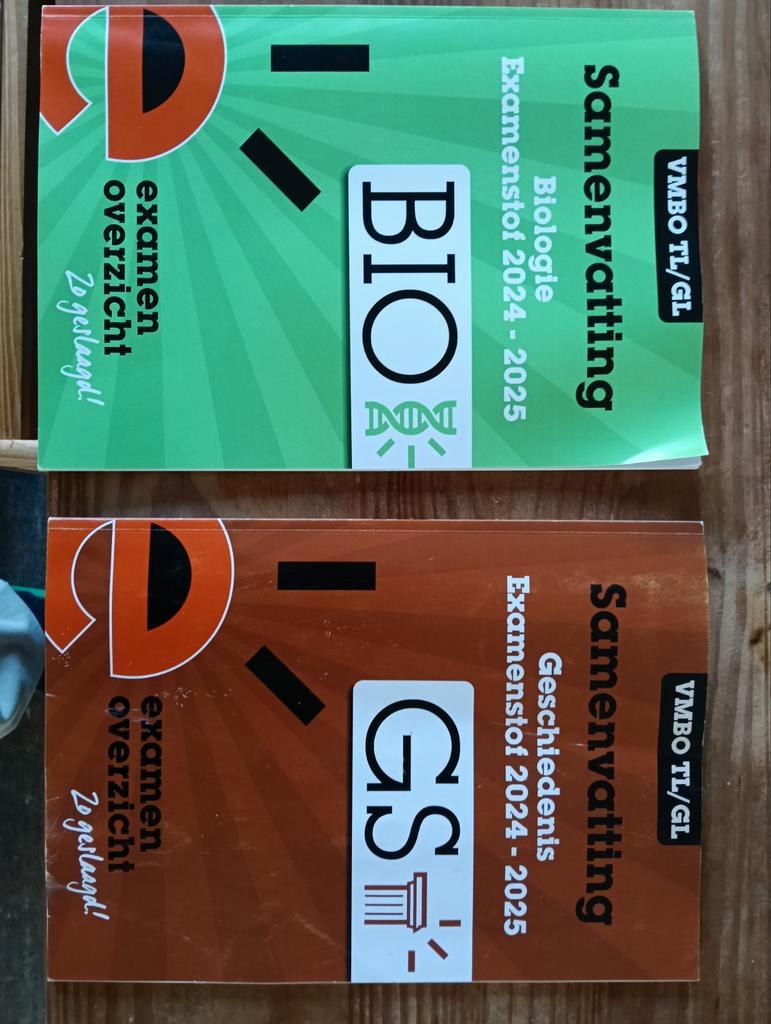 Samenvattingen Vmbo-TL Geschiedenis & Biologie